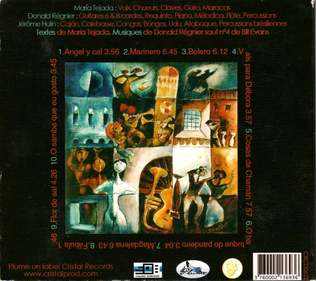 🔥 Rare CD "Fábula" by María Tejada - collector's gem 2005! 🎶 – photo 2
